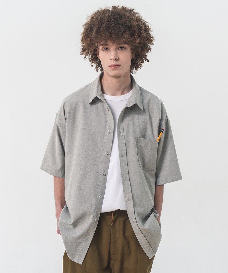 寬鬆短袖襯衫 ALL SEASON BASIC RELAXFIT HALF SHIRT