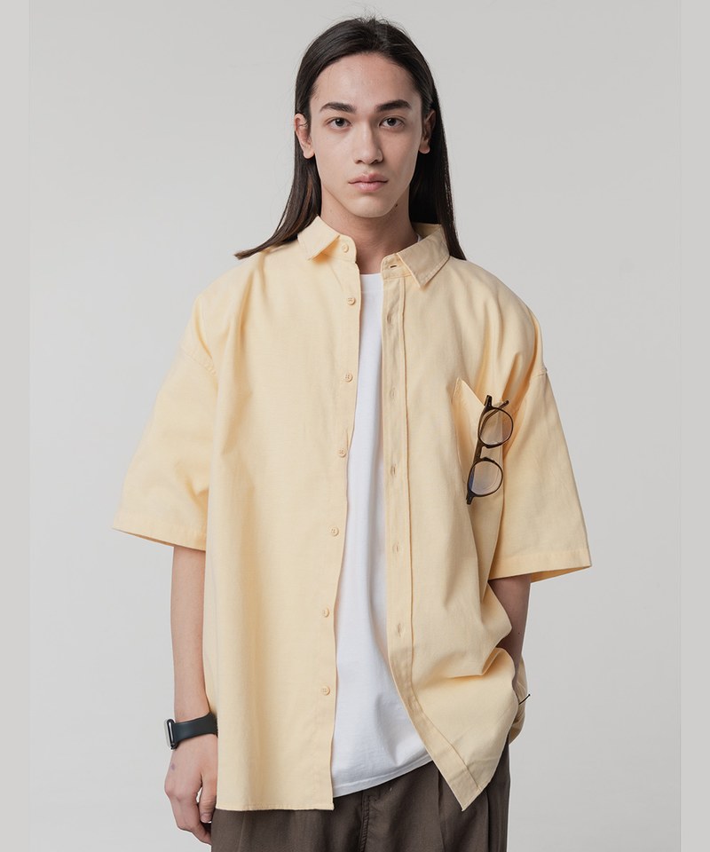寬鬆短袖襯衫 ALL SEASON BASIC RELAXFIT HALF SHIRT