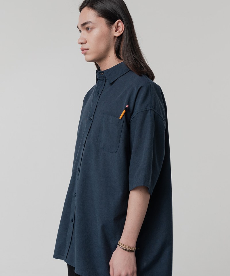 寬鬆短袖襯衫 ALL SEASON BASIC RELAXFIT HALF SHIRT