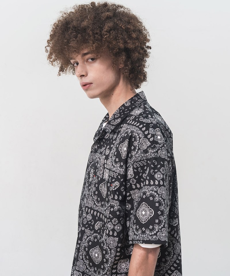 變形蟲襯衫 OBLIQUE PAISLEY SHIRT