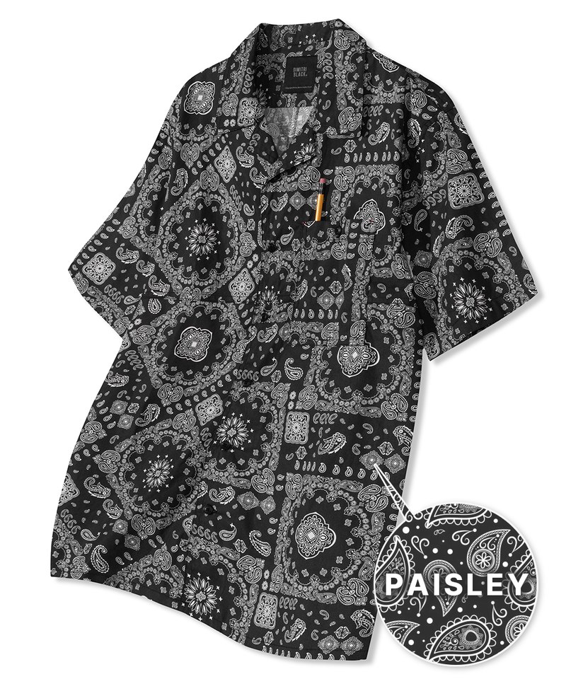 變形蟲襯衫 OBLIQUE PAISLEY SHIRT