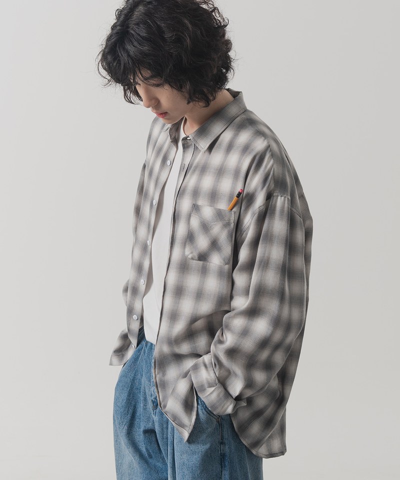 格紋襯衫 FOUR SEASONS OMBRE CHECK SHIRT
