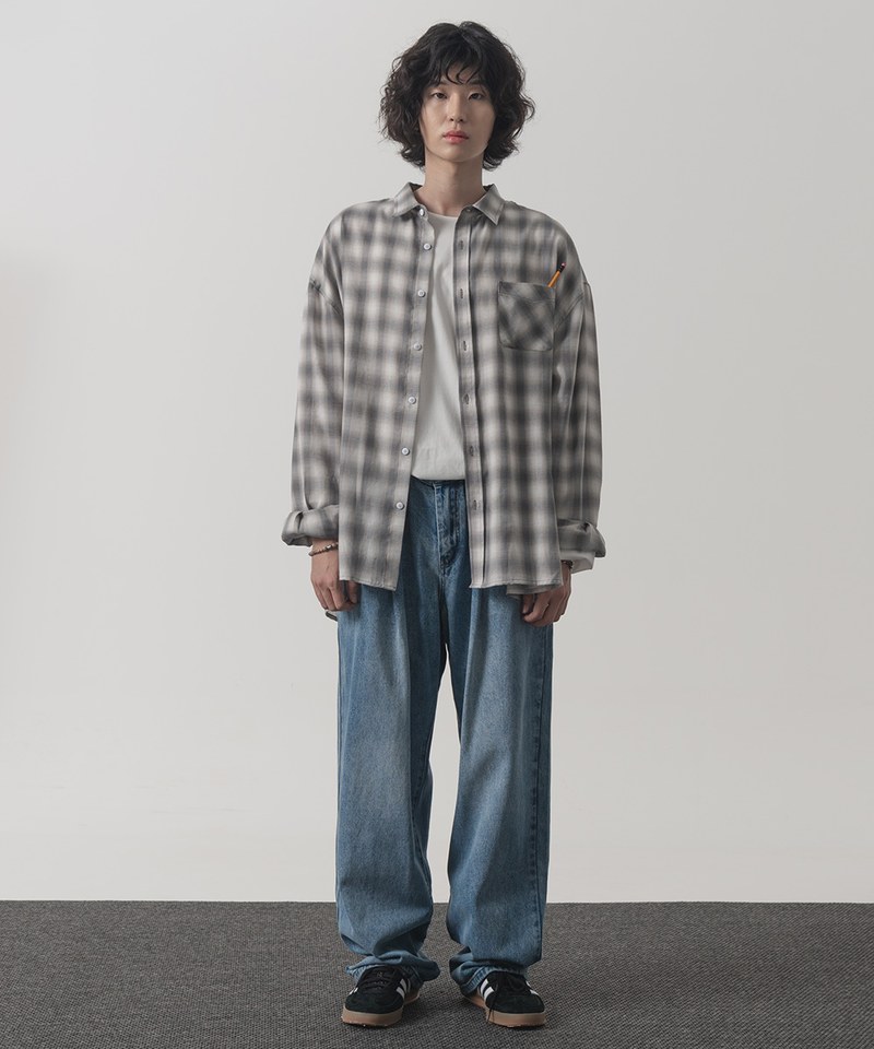 格紋襯衫 FOUR SEASONS OMBRE CHECK SHIRT