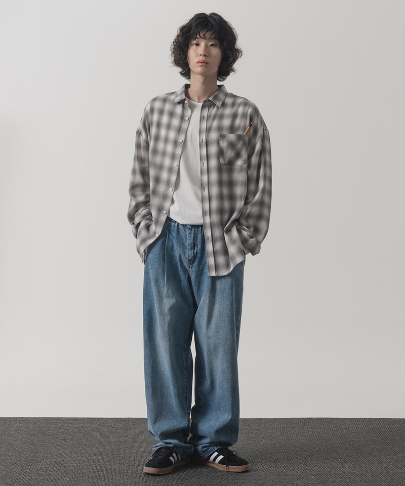格紋襯衫 FOUR SEASONS OMBRE CHECK SHIRT