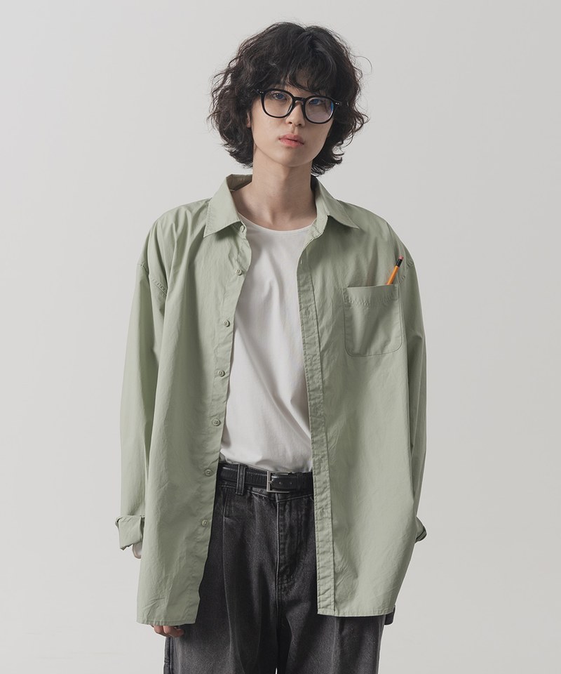 口袋襯衫 FOUR SEASONS PAPER LAUNDRY SHIRT