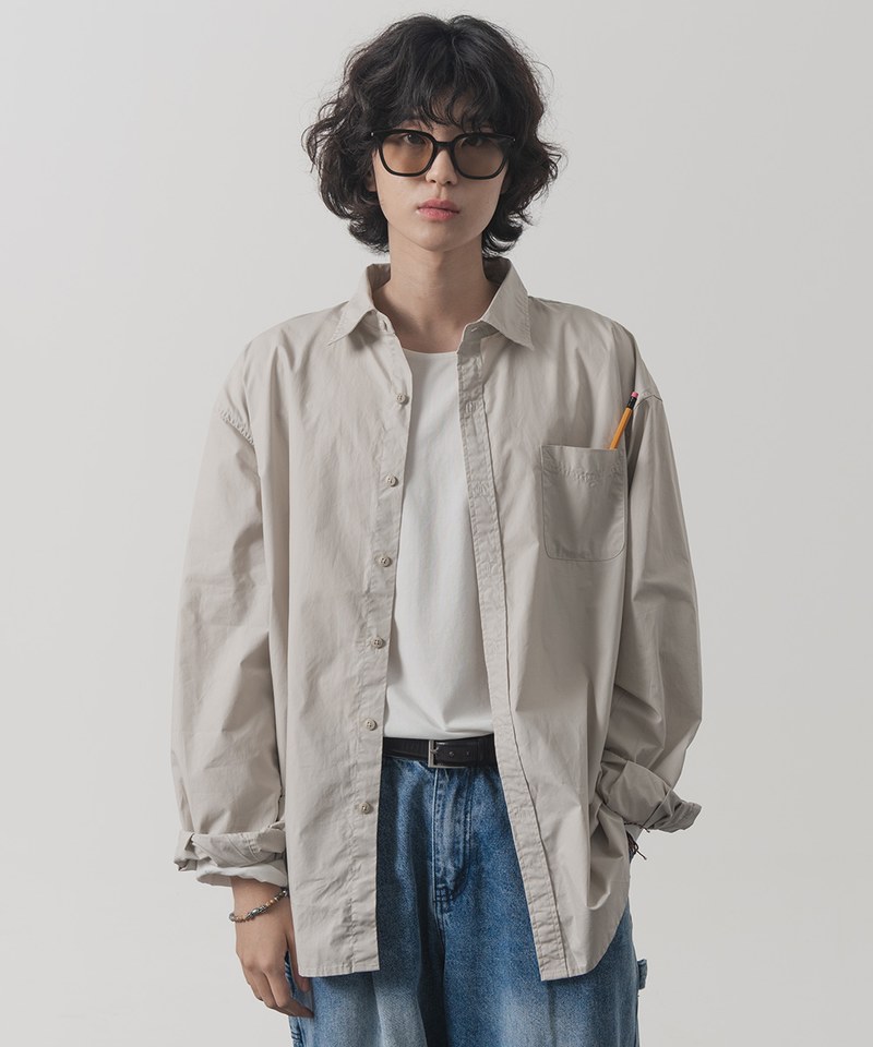 口袋襯衫 FOUR SEASONS PAPER LAUNDRY SHIRT