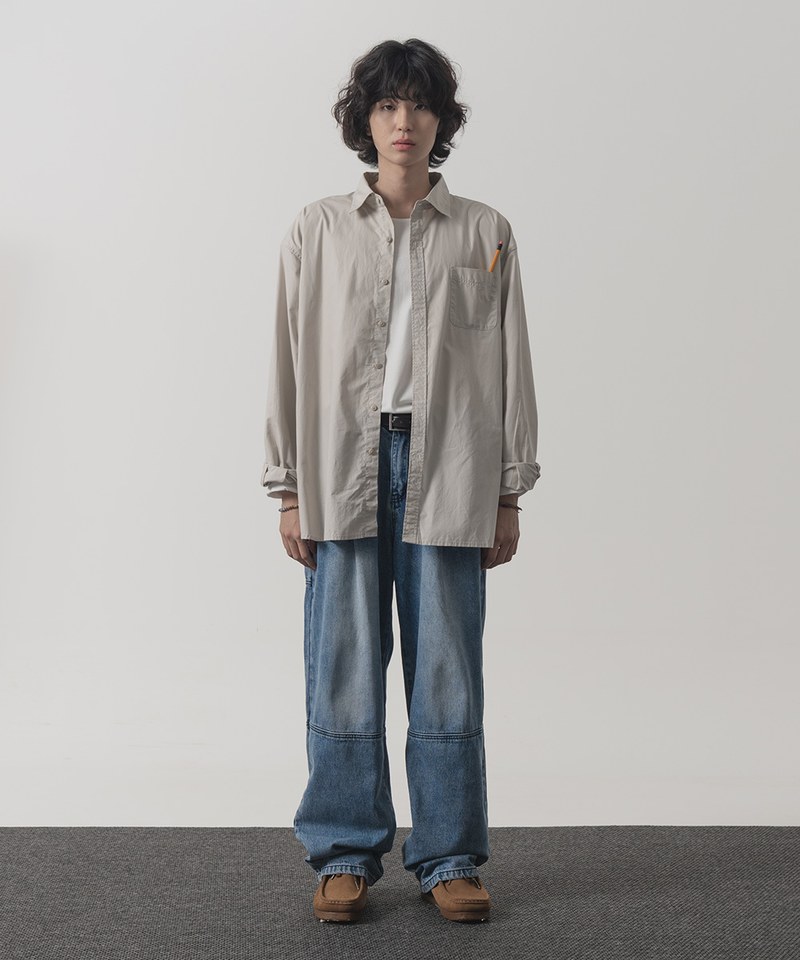 口袋襯衫 FOUR SEASONS PAPER LAUNDRY SHIRT
