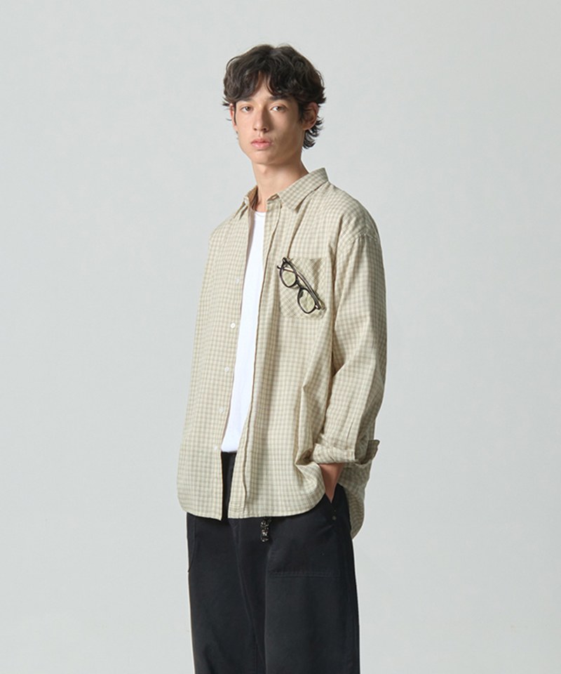 DMB0231-242 格紋襯衫 ASI ESSENTIAL FLAID CHECKERED SHIRT