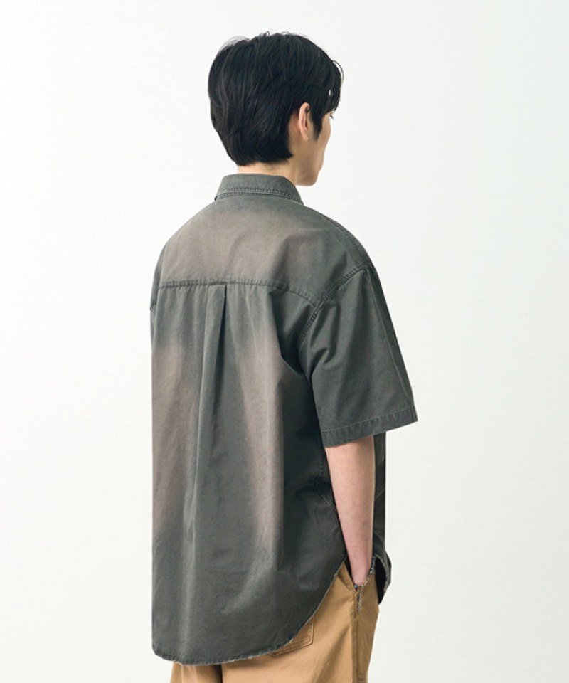雙口袋襯衫 DOUBLE KNEE PATCH HALF WORK SHIRT