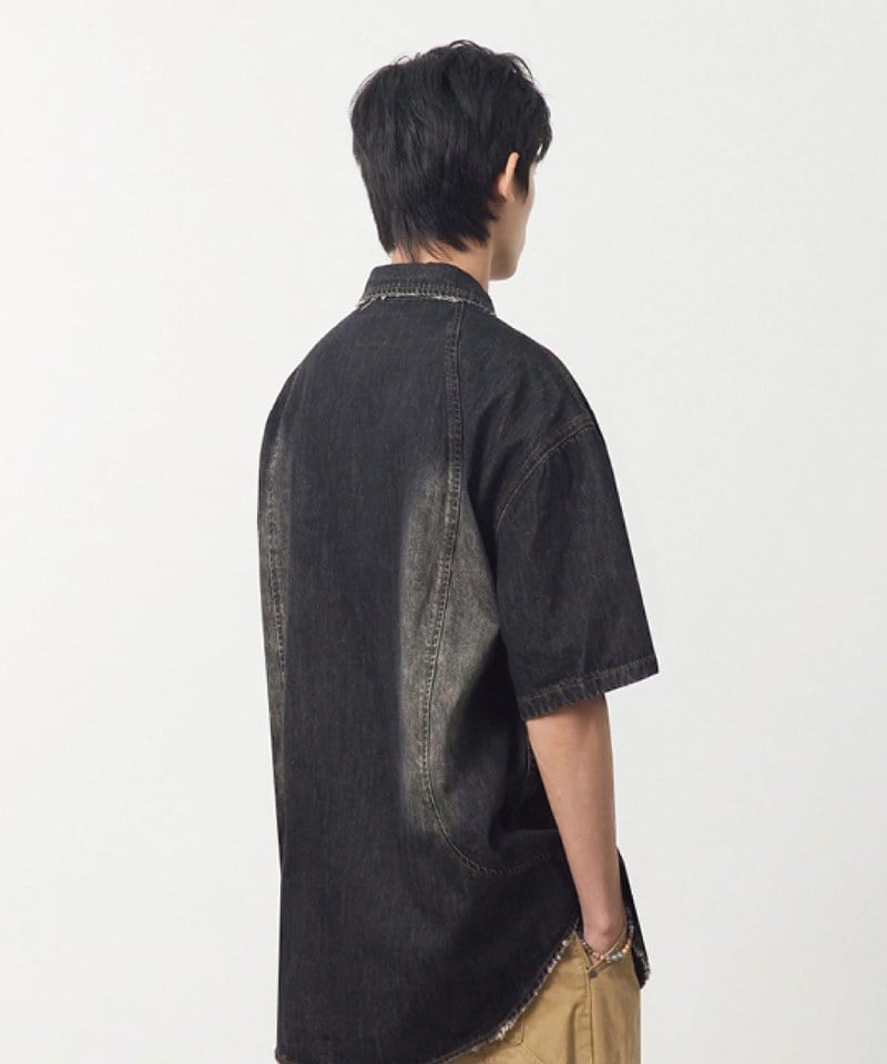 牛仔襯衫 DENIM HALF SHIRT