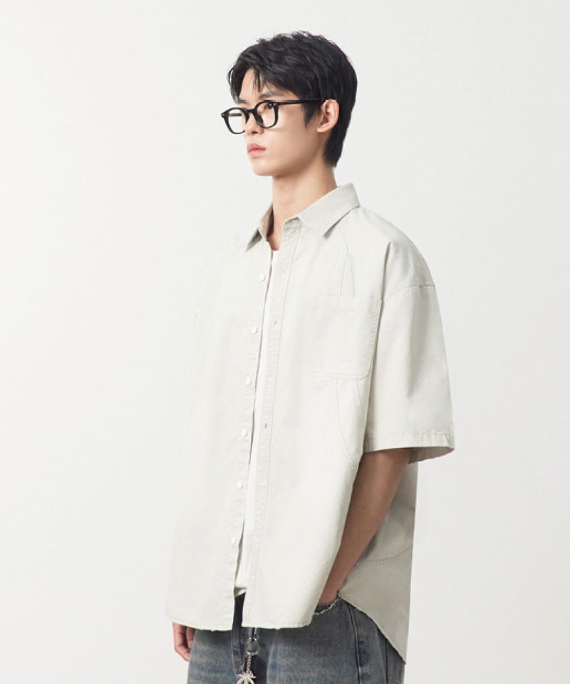 短袖襯衫 COTTON HALF SHIRT