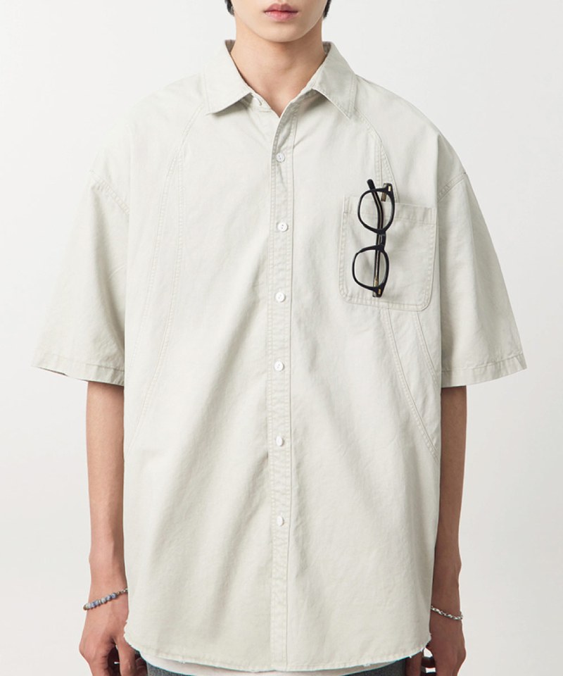 短袖襯衫 COTTON HALF SHIRT