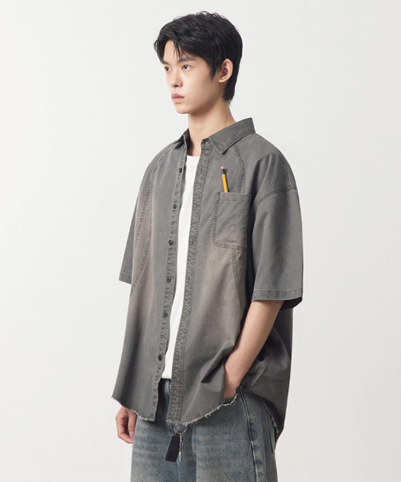 短袖襯衫 COTTON HALF SHIRT