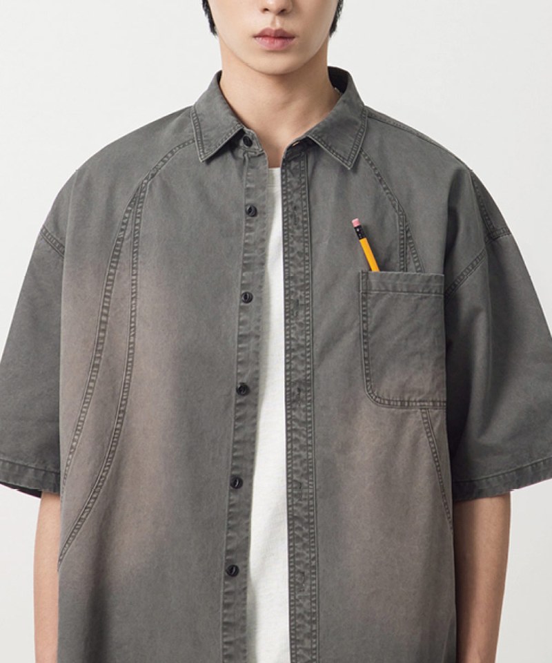 短袖襯衫 COTTON HALF SHIRT