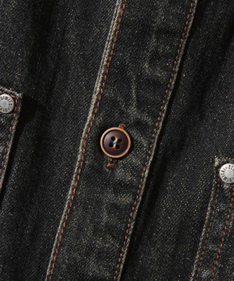 雙口袋牛仔襯衫 DOUBLE KNEE DENIM HALF SHIRT