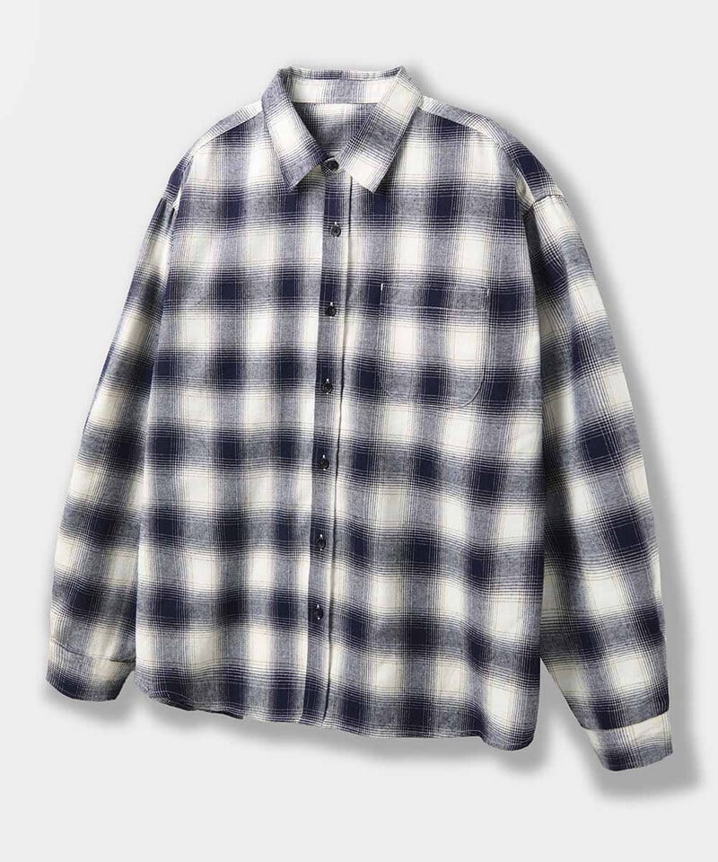 DMB0244-252 格紋襯衫 ESSENTIAL All-Sunday POCKET SHIRT