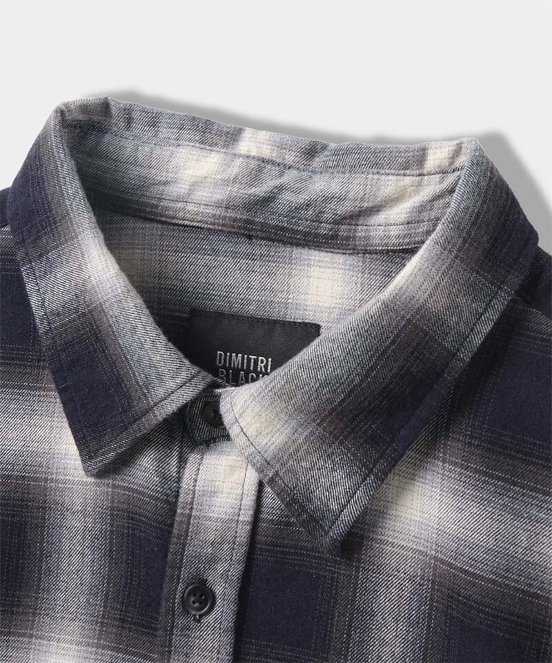 DMB0245-252 格紋口袋襯衫 ESSENTIAL All-Sunday POCKET SHIRT