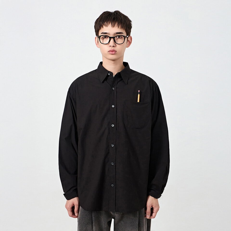 DMB0248-261 口袋襯衫 ESSENTIAL All Sunday POCKET SHIRT