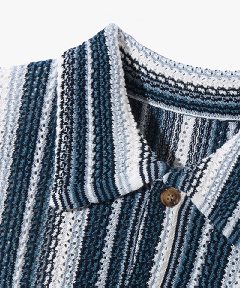 針織襯衫 HAWAIIAN CORCHE KNIT HALF SHIRT