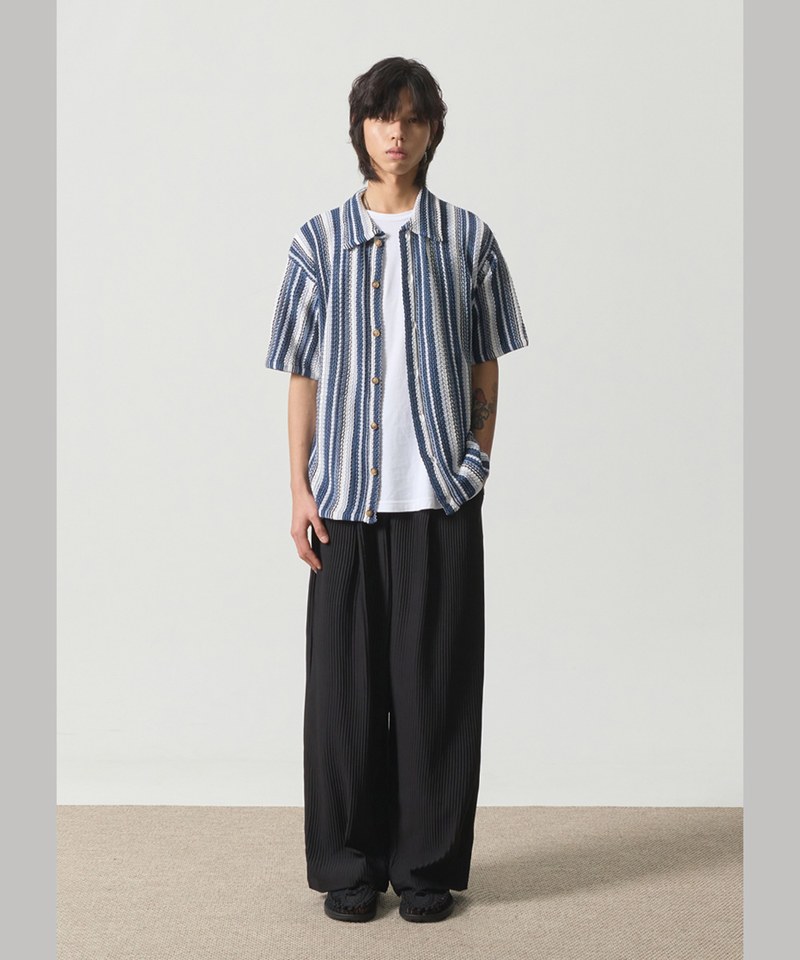 針織襯衫 HAWAIIAN CORCHE KNIT HALF SHIRT