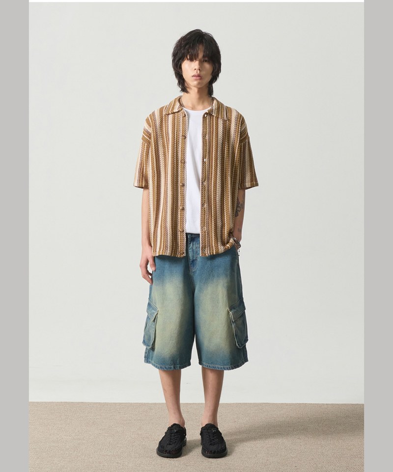 針織襯衫 HAWAIIAN CORCHE KNIT HALF SHIRT