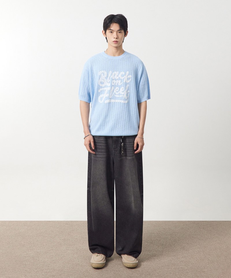 DMB0309-251 針織上衣 BOF CROCHET HALF KNIT