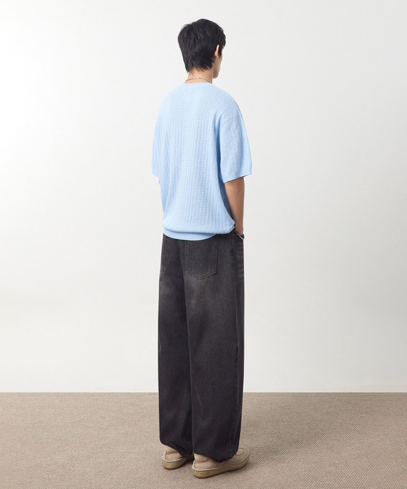 DMB0309-251 針織上衣 BOF CROCHET HALF KNIT