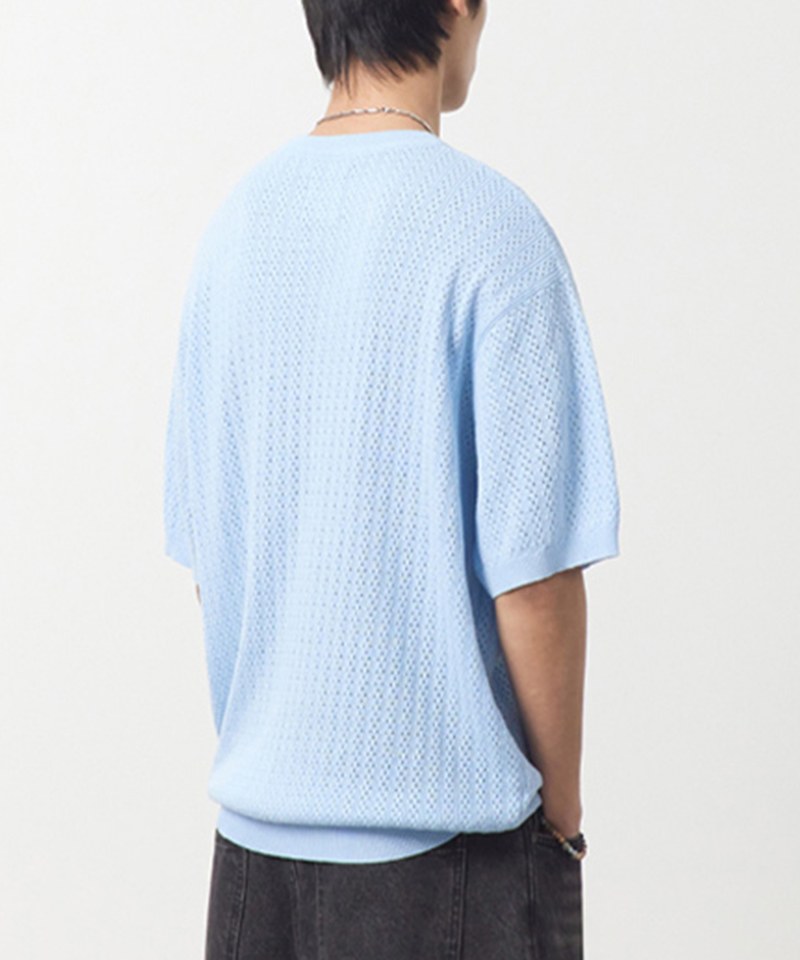 DMB0309-251 針織上衣 BOF CROCHET HALF KNIT