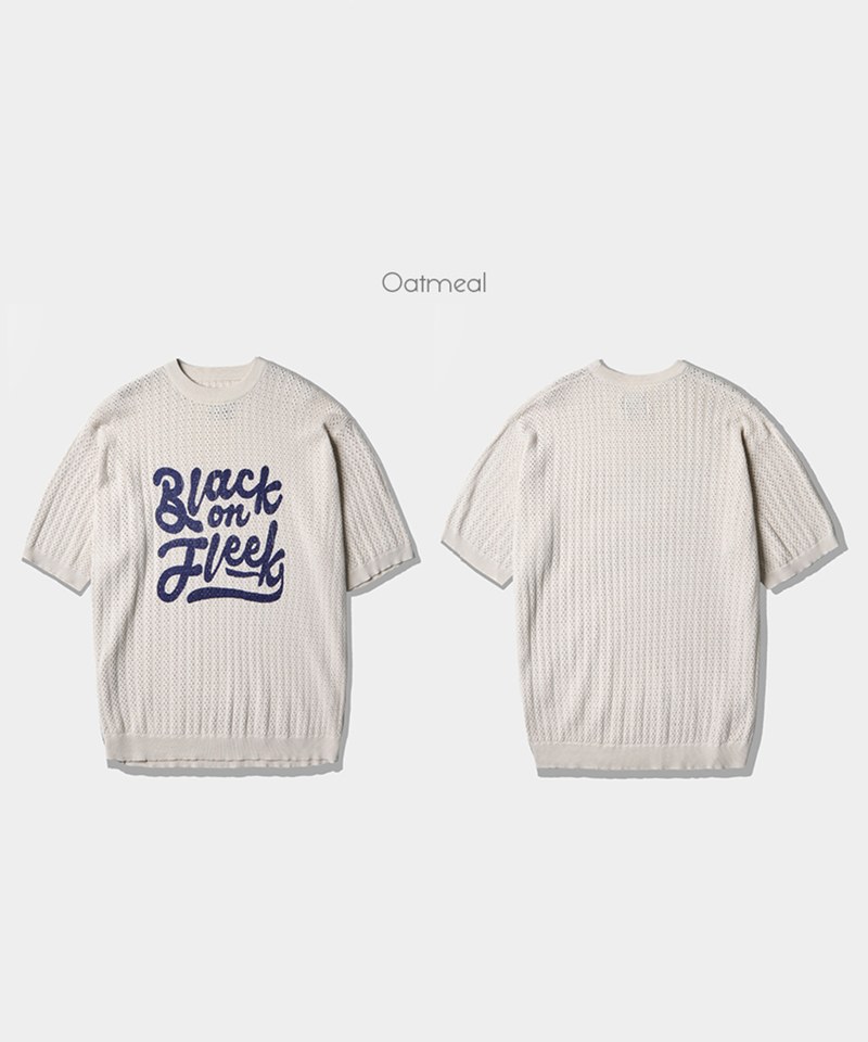 DMB0309-251 針織上衣 BOF CROCHET HALF KNIT