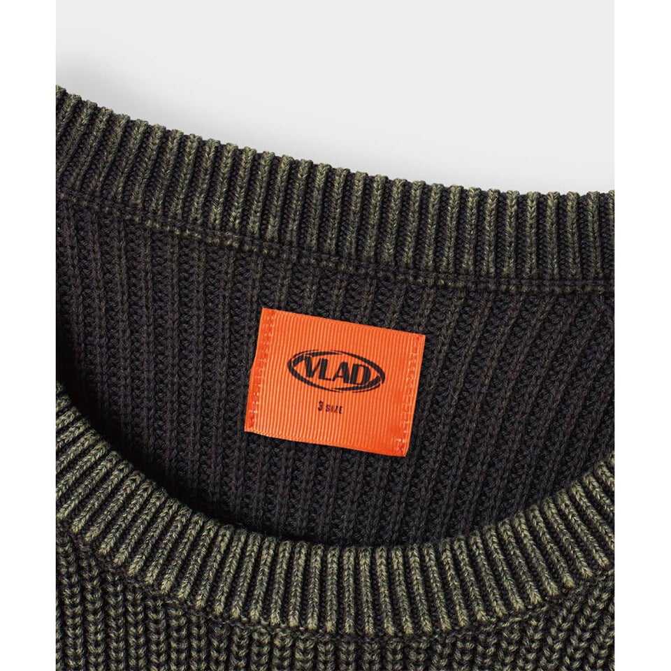 DMB0310-252 圓領針織上衣 VLAD PIGMENT RAGLAN HACHI ROUND KNIT