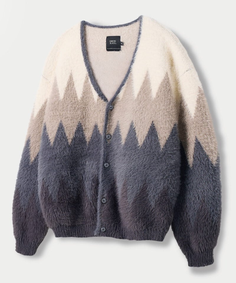 DMB0311-252 開襟針織外套 HAIRY MOHAIR CARDIGAN