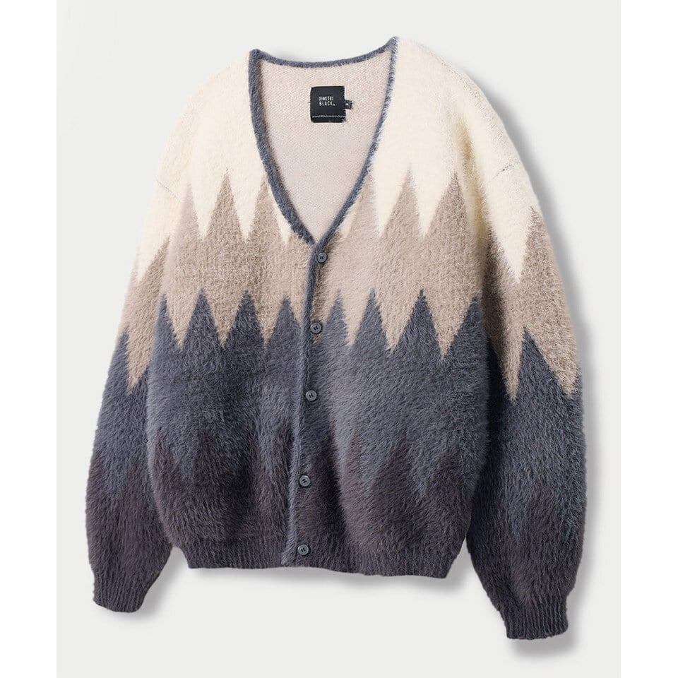 開襟針織外套 HAIRY MOHAIR CARDIGAN