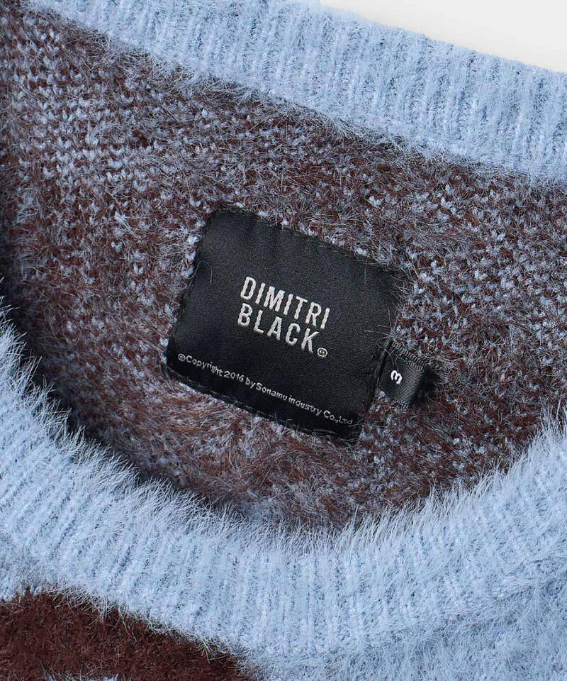 DMB0312-252 針織上衣 ESSENTIAL HAIRY ROUND KNIT WAVE