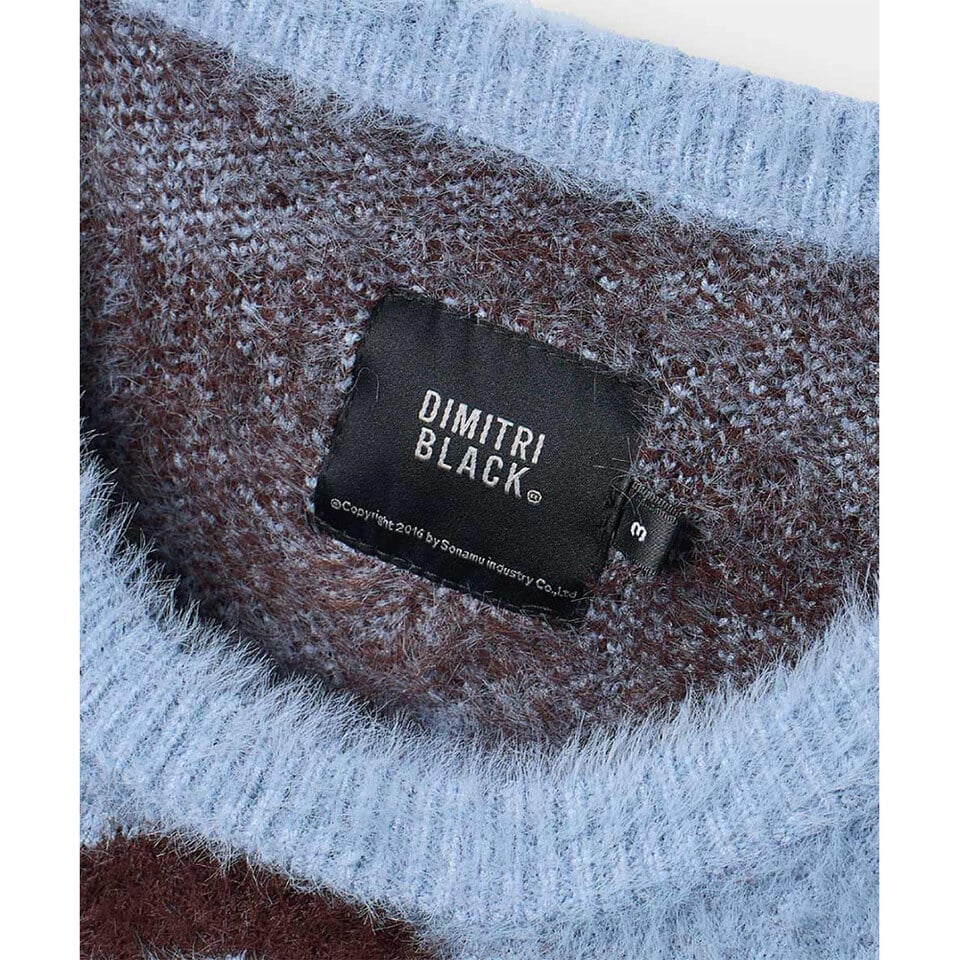 DMB0312-252 針織上衣 ESSENTIAL HAIRY ROUND KNIT WAVE