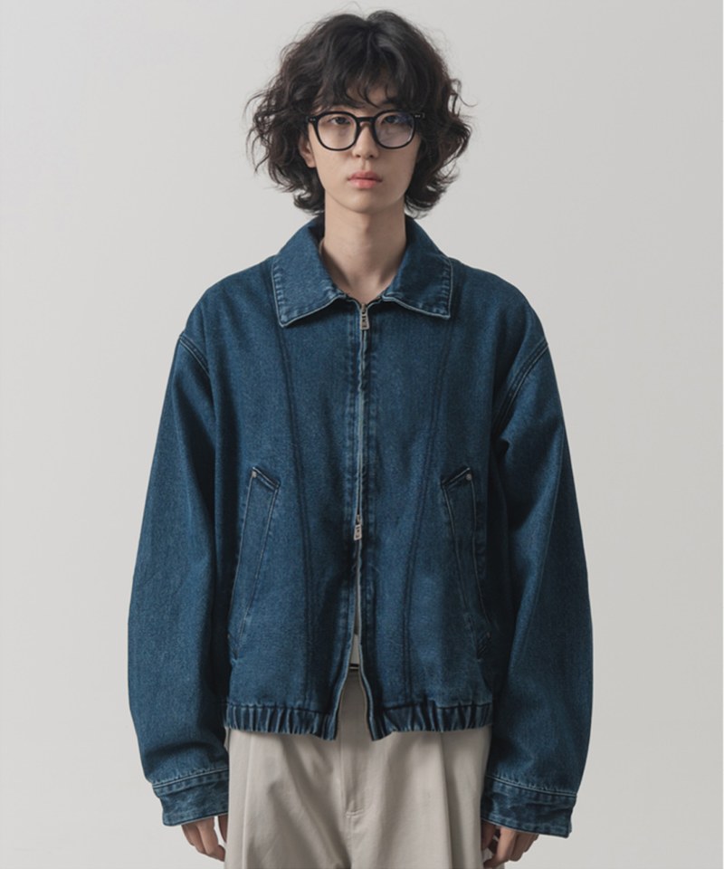 DMB1116-242 牛仔外套 2WAY CROP DENIM BLOUSON JACKET