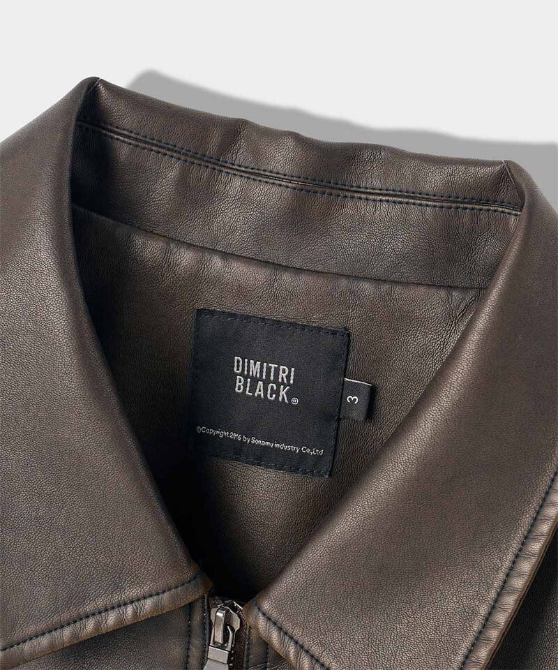 DMB1125-252 仿皮革工裝外套 FAUX LEATHER DETROIT WORK JACKET