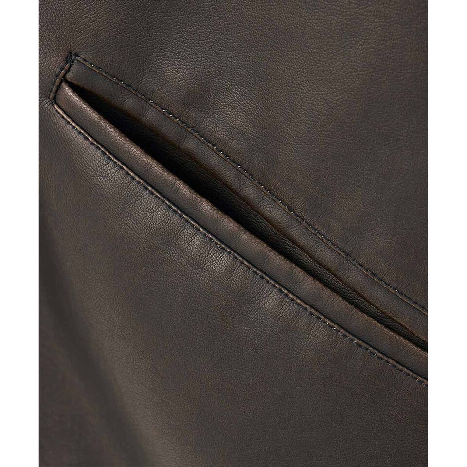 DMB1125-252 仿皮革工裝外套 FAUX LEATHER DETROIT WORK JACKET