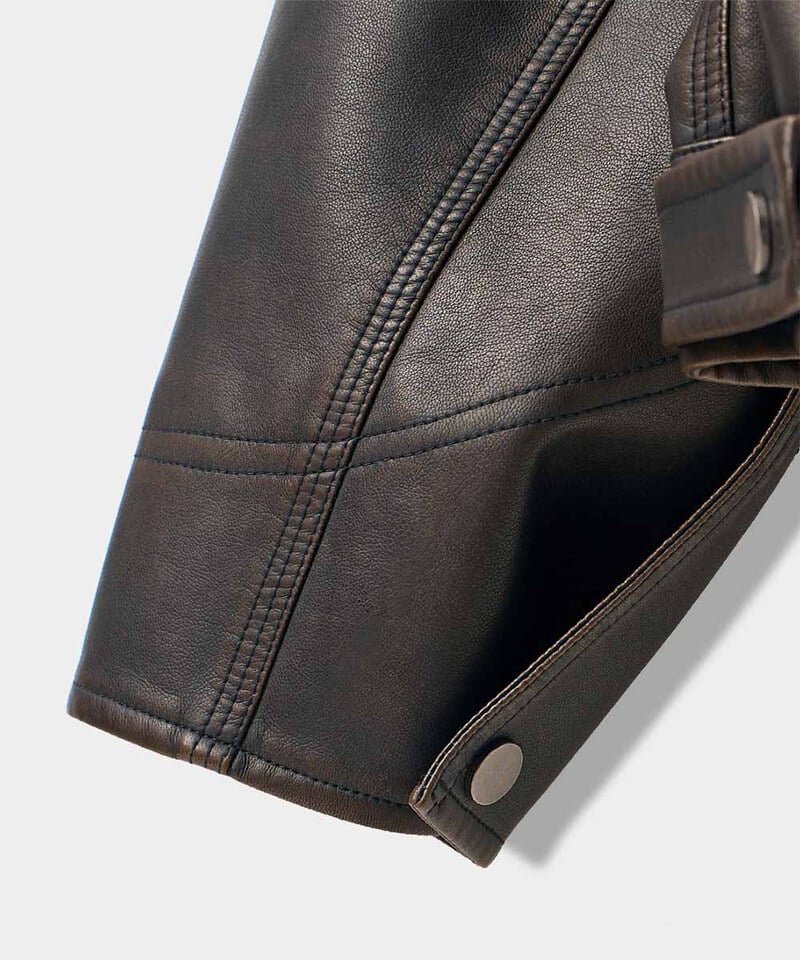 DMB1125-252 仿皮革工裝外套 FAUX LEATHER DETROIT WORK JACKET