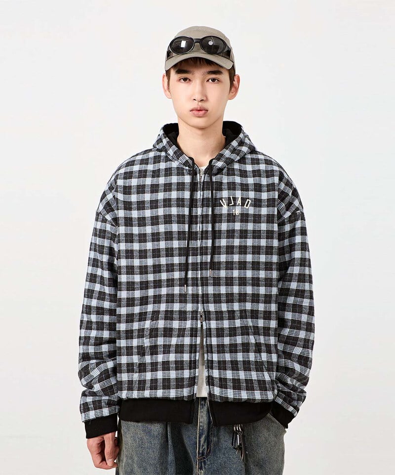 DMB1126-252 雙面連帽外套 VLAD REVERSIBLE LOGO HOODIE ZIP-UP_BLACK