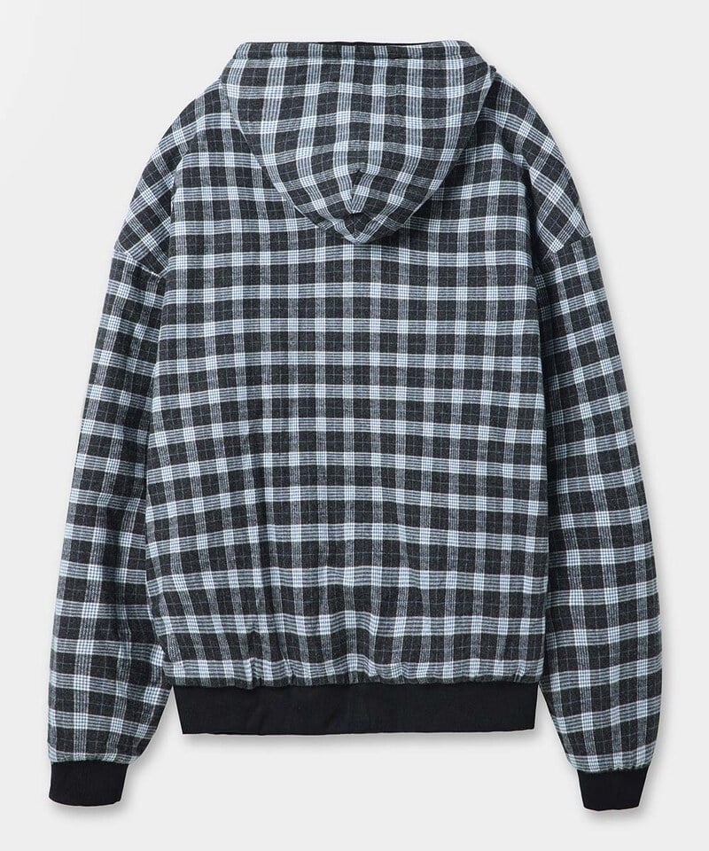 DMB1126-252 雙面連帽外套 VLAD REVERSIBLE LOGO HOODIE ZIP-UP_BLACK