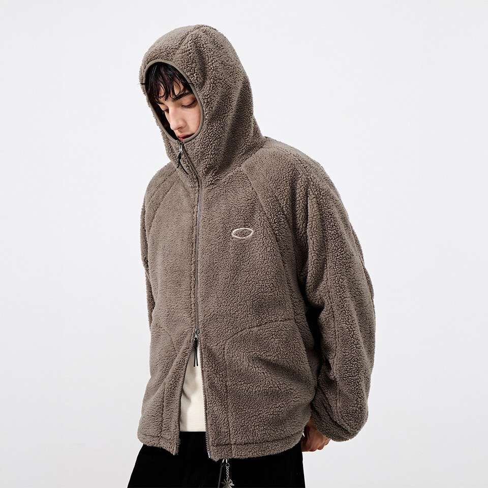 DMB1130-261 羊羔絨連帽外套 SHERPA FLEECE SLASH HOODED JACKET