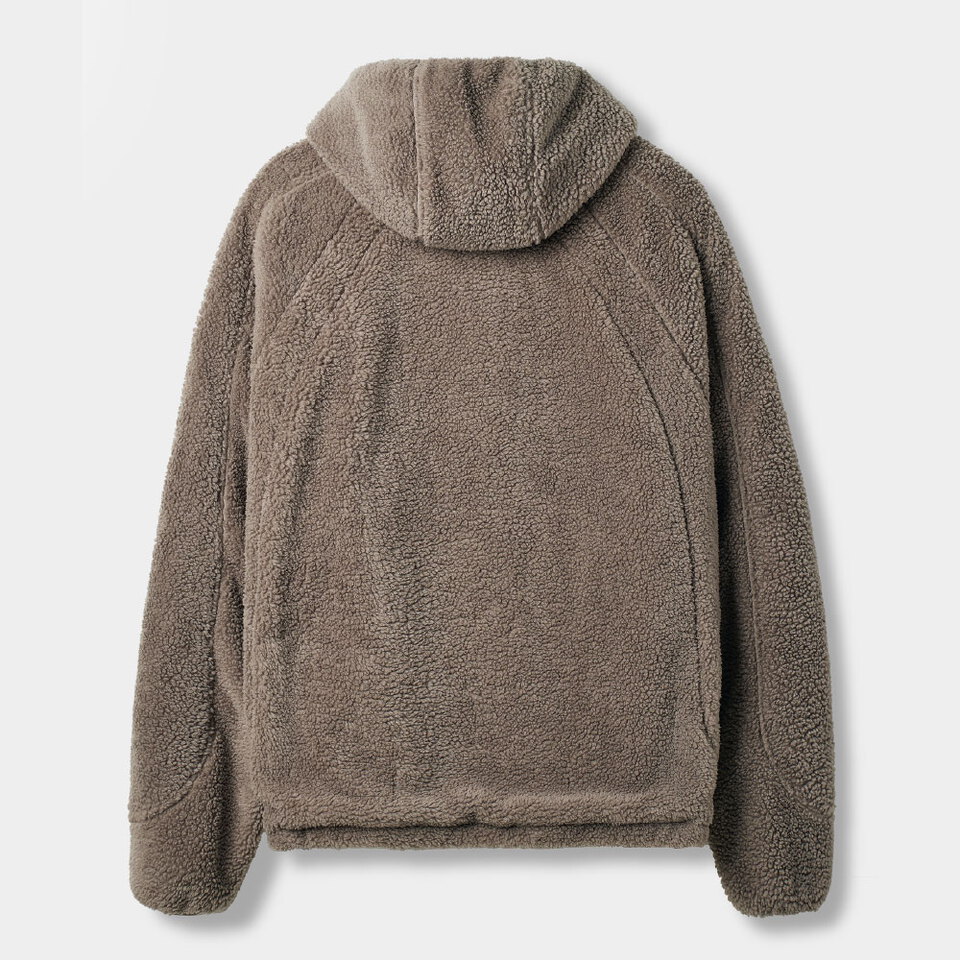 羊羔絨連帽外套 SHERPA FLEECE SLASH HOODED JACKET