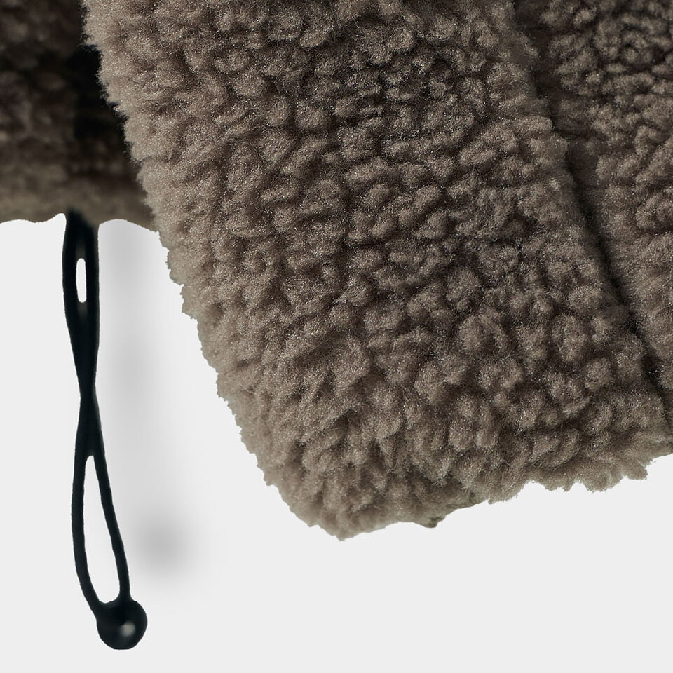 羊羔絨連帽外套 SHERPA FLEECE SLASH HOODED JACKET