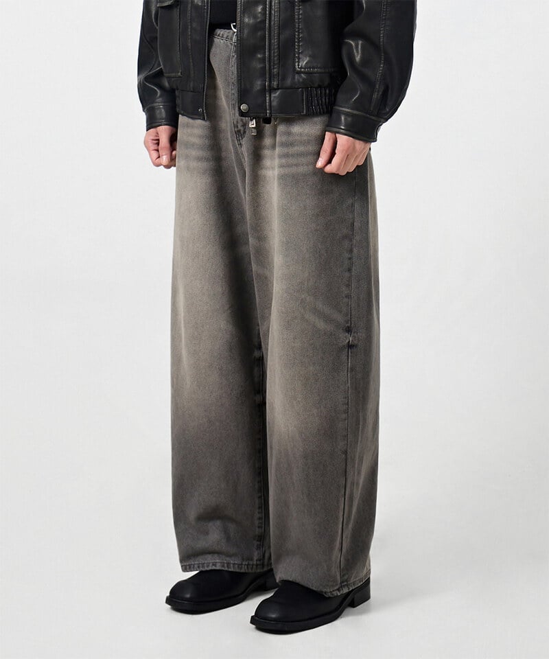 DMB1412-252 寬版牛仔褲 ASI FOUR SEASONS WASHED WIDE FIT DENIM PANTS