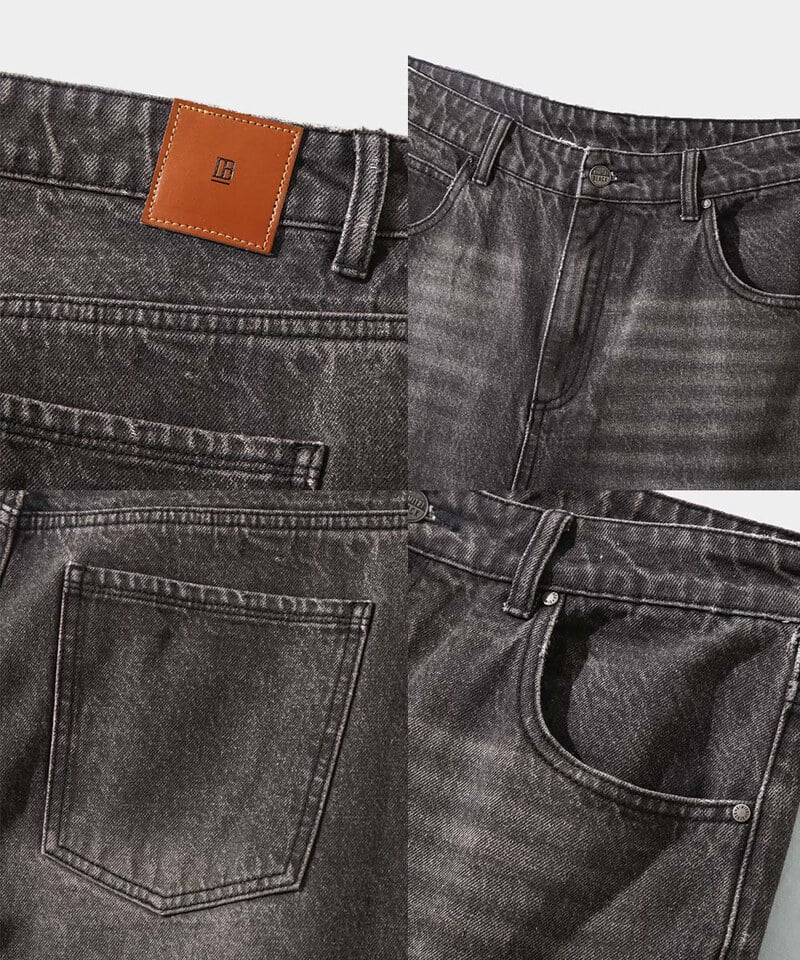 DMB1412-252 寬版牛仔褲 ASI FOUR SEASONS WASHED WIDE FIT DENIM PANTS