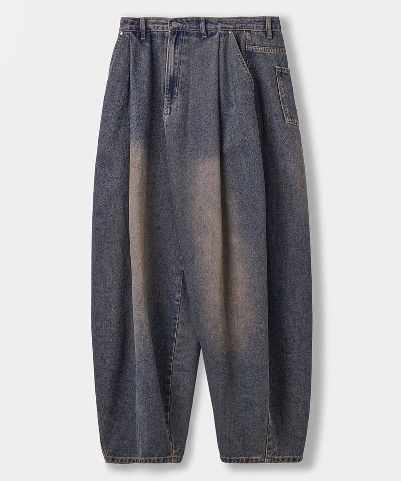 DMB1414-252 氣球牛仔褲 ASI ESSENTIAL CURVED BALLOON DENIM PANTS