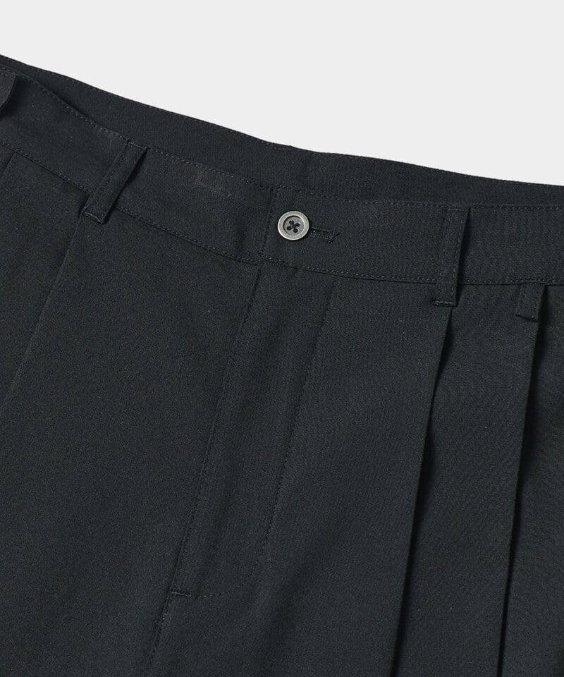 DMB1623-252 寬版西裝褲 ADJUSTABLE TWO-TUCK WIDE SLACKS