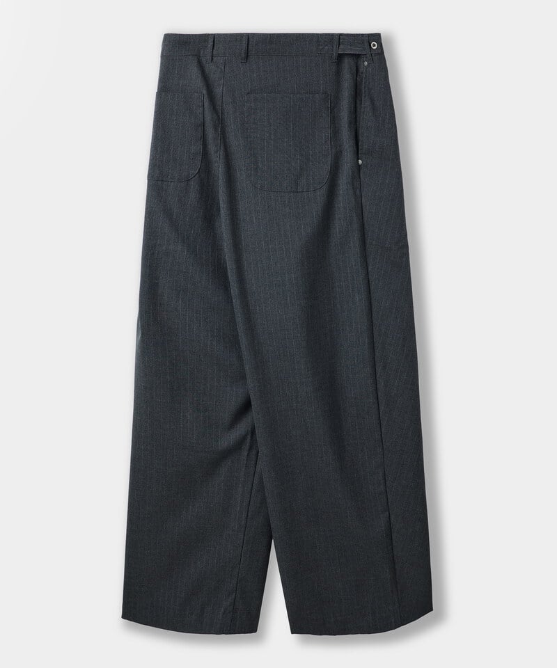 DMB1624-252 寬版長褲 ADJUSTABLE TWO-TUCK WIDE SLACKS
