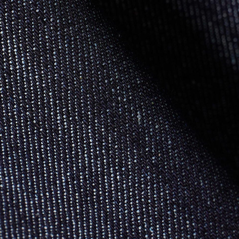 水洗牛仔褲 ONE TUCK CURVED CREASE WASHED WIDE DENIM PANTS SLUB