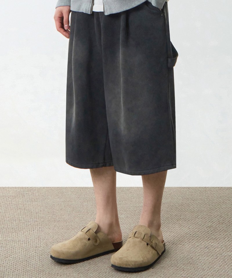 DMB1711-251 百慕達七分褲 ESSENTIAL CARPENTER BERMUDA SWEAT PANTS